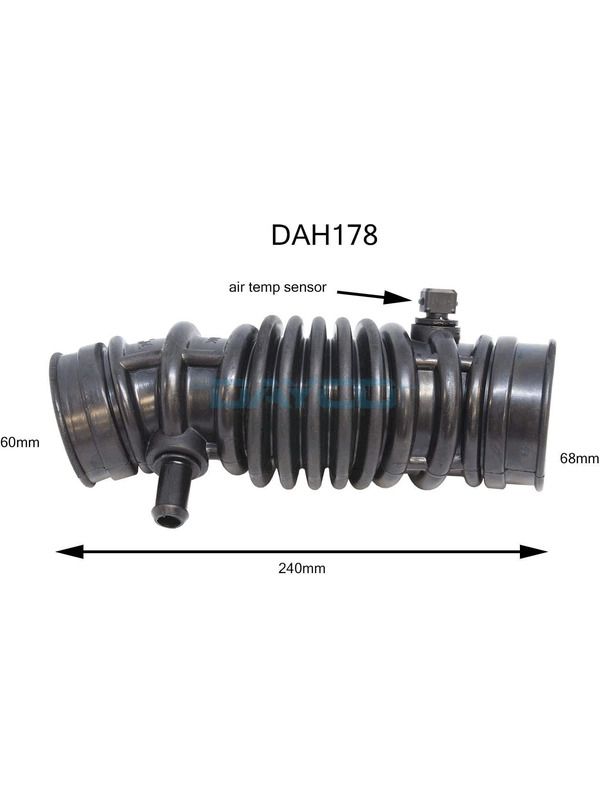 Air Intake Hose - DAH178 - DAYCO | Universal Auto Spares