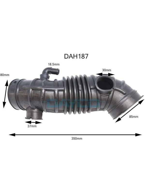 Air Intake Hose - DAH187 - DAYCO | Universal Auto Spares