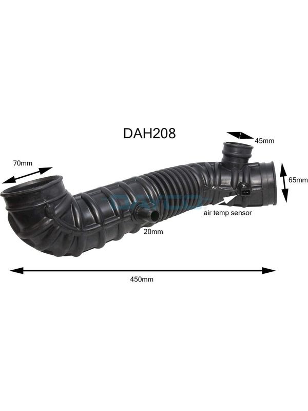 Air Intake Hose Daewoo - DAH208 - DAYCO | Universal Auto Spares