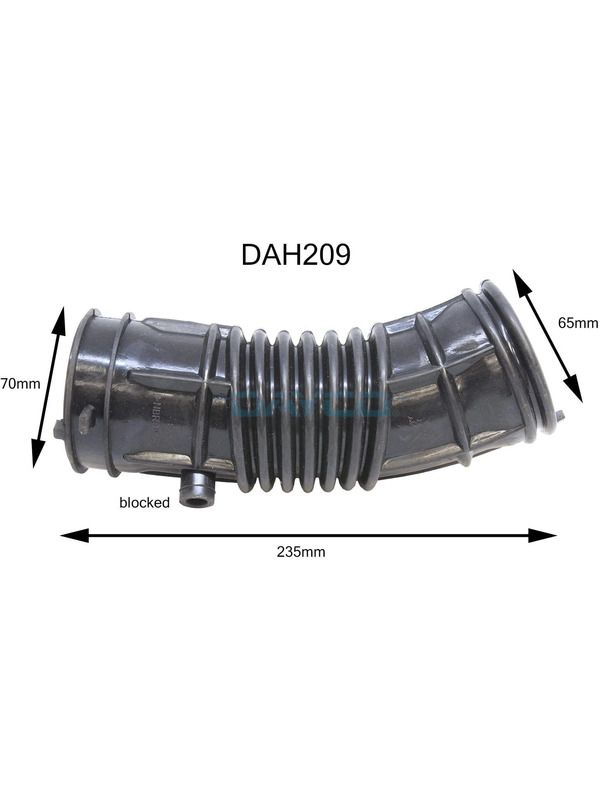Air Intake Hose - DAH209 - DAYCO | Universal Auto Spares
