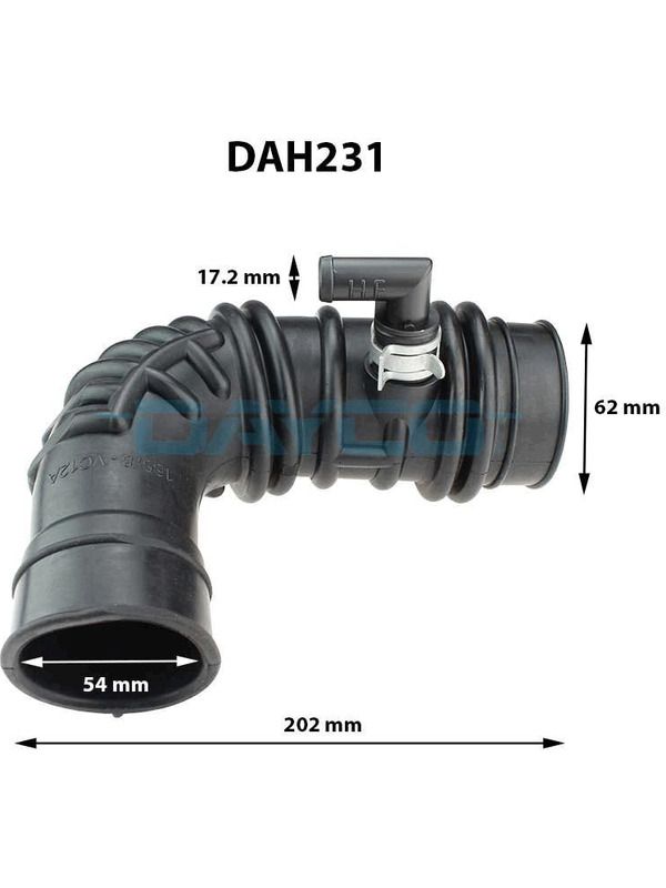 Air Intake Hose - DAH231 - DAYCO | Universal Auto Spares