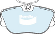 Brake Pad Set For Saab DB1157 GCT - Bendix | Universal Auto Spares