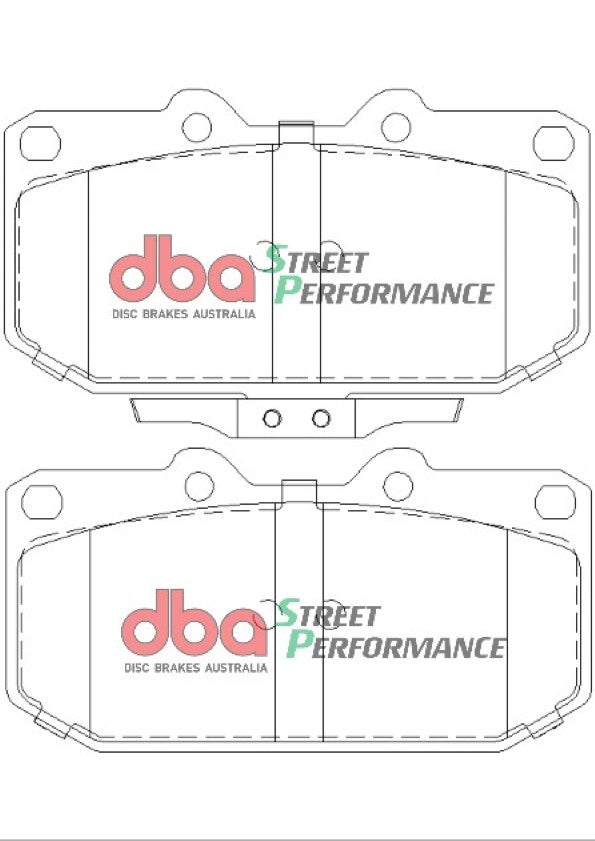 Sp Performance Brake Pads Nissan & Subaru 1989-2004 Front R90 Approved DB1170SP - DBA