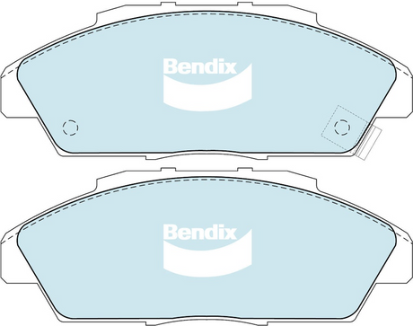 Brake Pad Set For Honda DB1172 GCT - Bendix | Universal Auto Spares