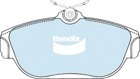 Brake Pad Set for Volvo DB1198 GCT - Bendix | Universal Auto Spares