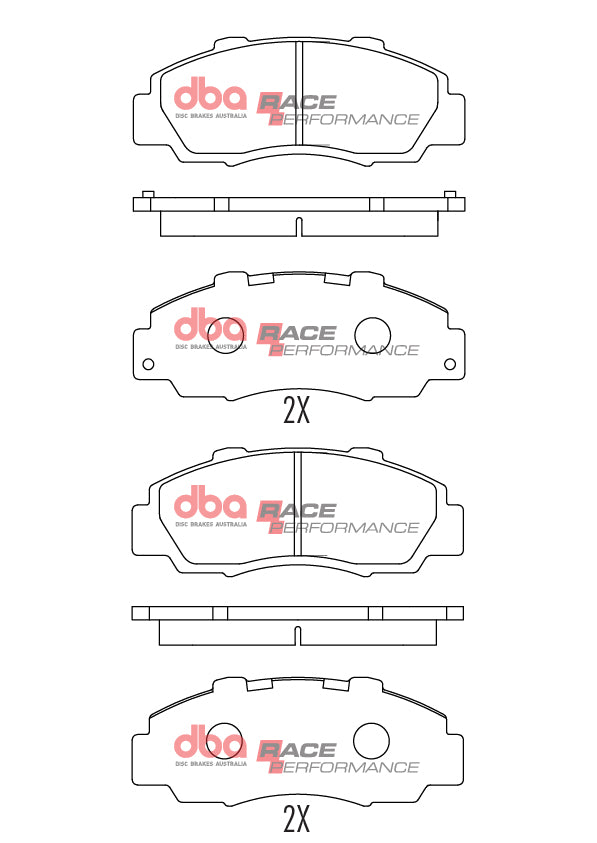 Race Brake Pads Honda 1990-2006 Front DB1206RP - DBA