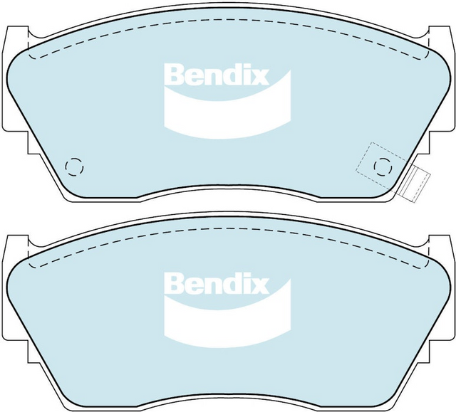 Brake Pad Set for Mazda DB1210 GCT - Bendix | Universal Auto Spares