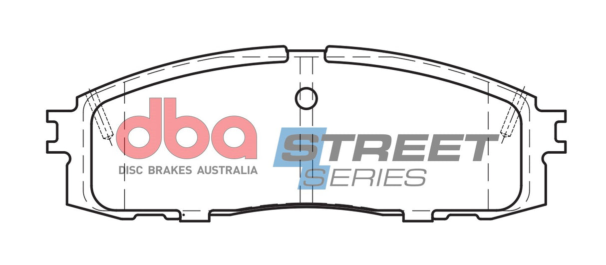 Ss Street Series Brake Pads Toyota Cressida & Supra 1986-93 Rear DB1244SS - DBA