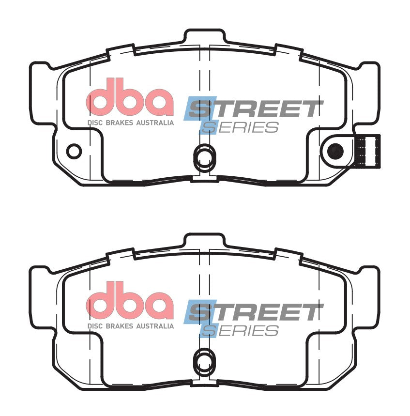 Ss Street Series Brake Pads Nissan 1991-2000 Rear DB1247SS - DBA