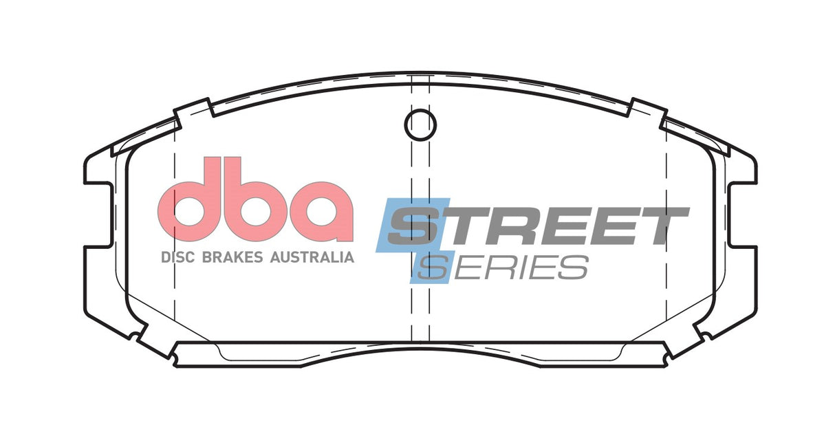 Ss Street Series Brake Pads Mitsubishi & Proton 1989-2014 Front DB1277SS - DBA