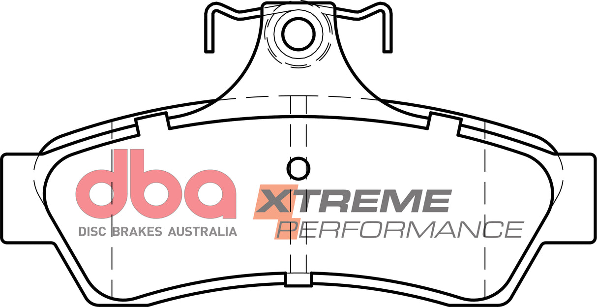 Xp Performance Brake Pads Holden 1997-2006 Rear DB1332XP - DBA