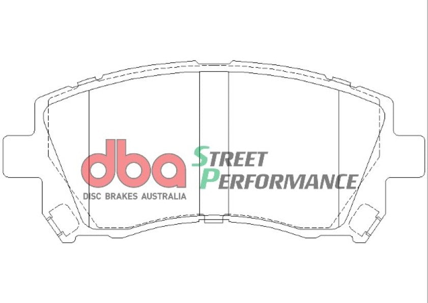 Sp Performance Brake Pads Subaru 1996-2003 Front DB1342SP - DBA