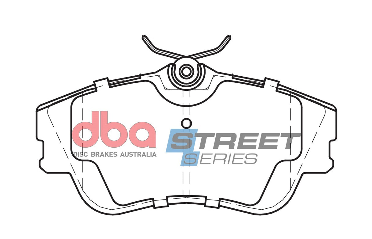 Ss Street Series Brake Pads Volkswagon Transporter 1990 2003 Front DB1349SS - DBA