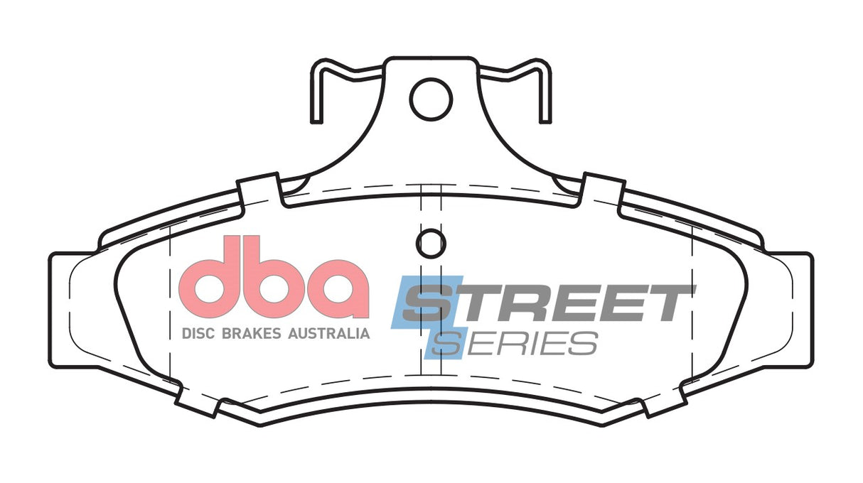 Ss Street Series Brake Pads Toyota/Chevrolet/Holden/Hsv Rear DB1354SS - DBA