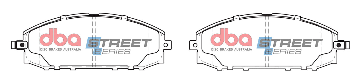 Ss Street Series Brake Pads Nissan Patrol 1998-2014 Front DB1361SS - DBA