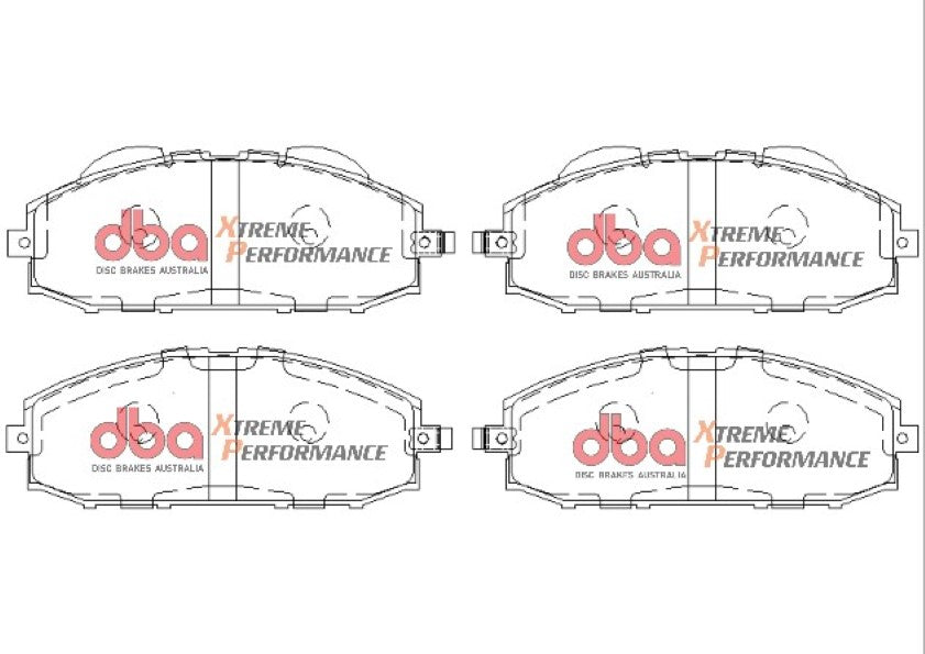 Xp Performance Brake Pads Nissan Patrol 1998-2014 Front DB1361XP - DBA