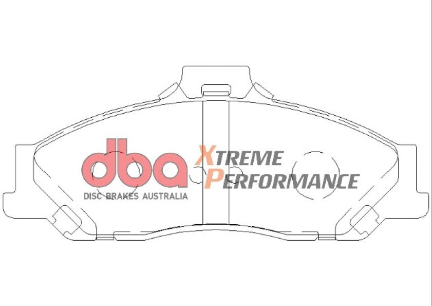 Xp Performance Brake Pads Ford & Mazda 1999-2014 Front DB1366XP - DBA