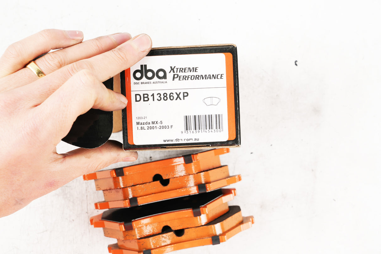 Xp Xtreme Perfromance Brake Pads Mazda Mx 5 1.8L 2001-2003 Front DB1386XP - DBA