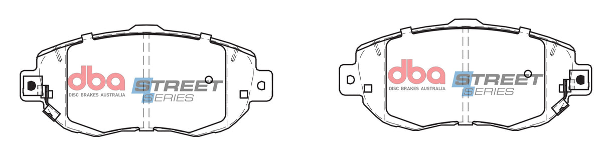 Ss Street Series Brake Pads Lexus & Toyota 1992-2014 Front DB1395SS - DBA