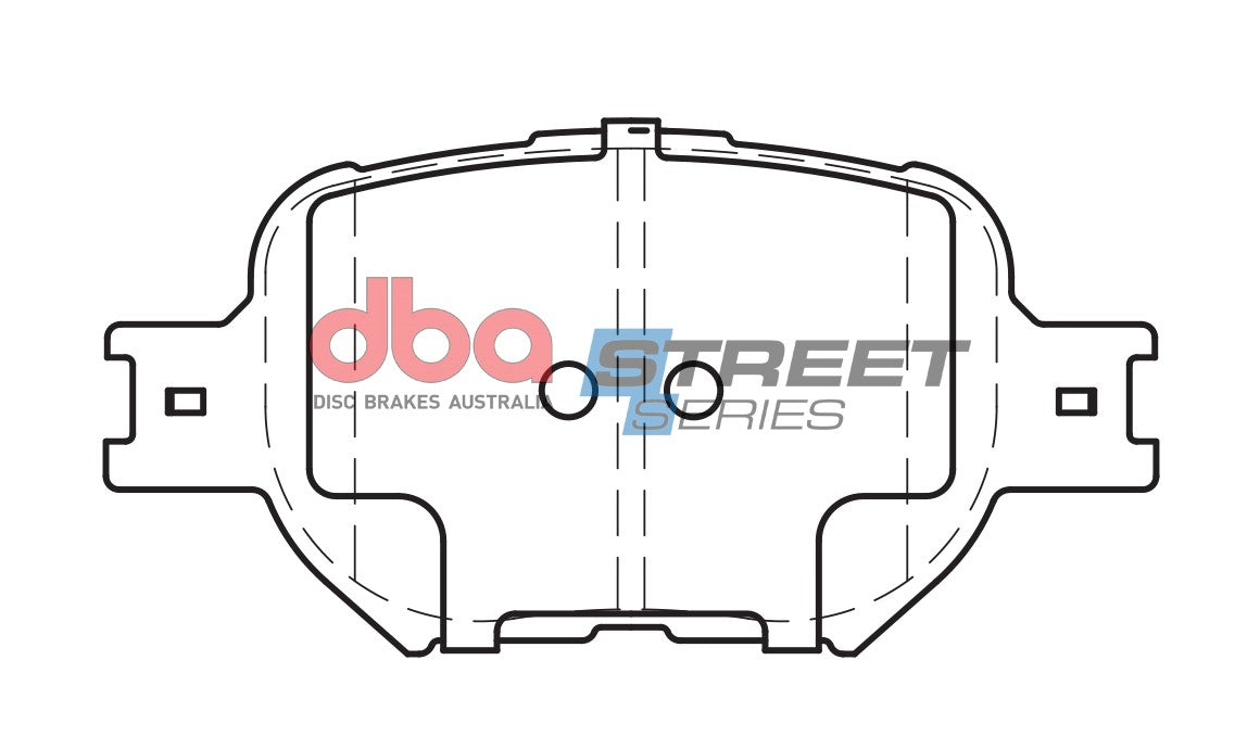 Ss Street Series Brake Pads Toyota 1999-2014 Front DB1431SS - DBA