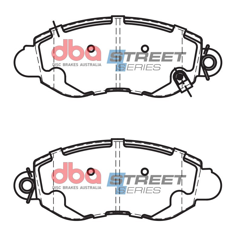 Ss Street Series Brake Pads Ford Transit 2001-2006 Front DB1436SS - DBA
