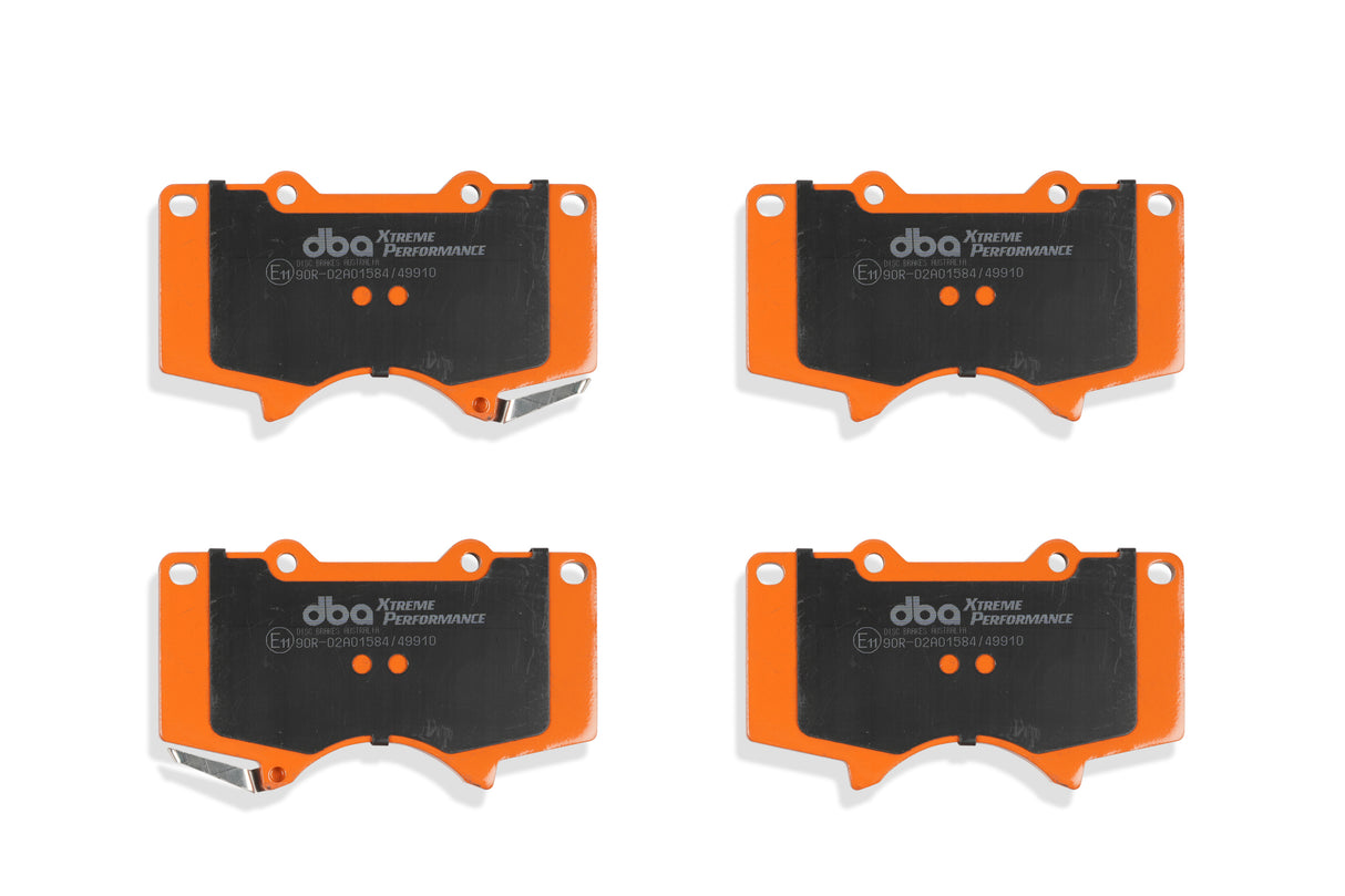 Xp Performance Brake Pads Lexus/Mitsubishi & Toyota 2003 On Front R90 Approved DB1482XP - DBA