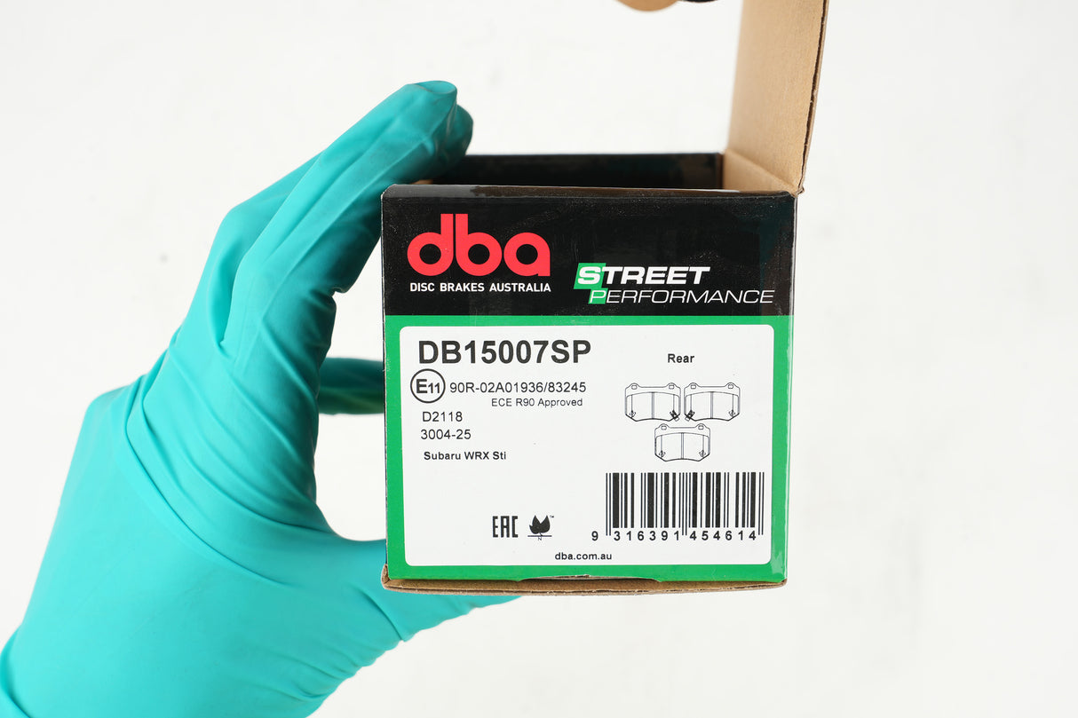Sp Street Performance Brake Pads Subaru Wrx Sti 2018 On Rear DB15007SP - DBA
