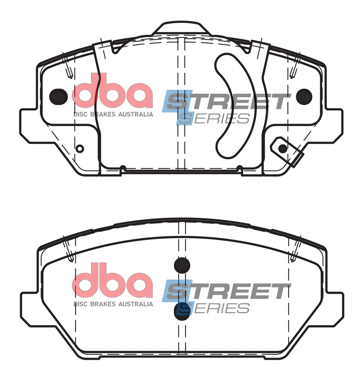 Ss Street Series Brake Pads Hyundai I30N/VELOSTER 2018 On Front DB15012SS - DBA