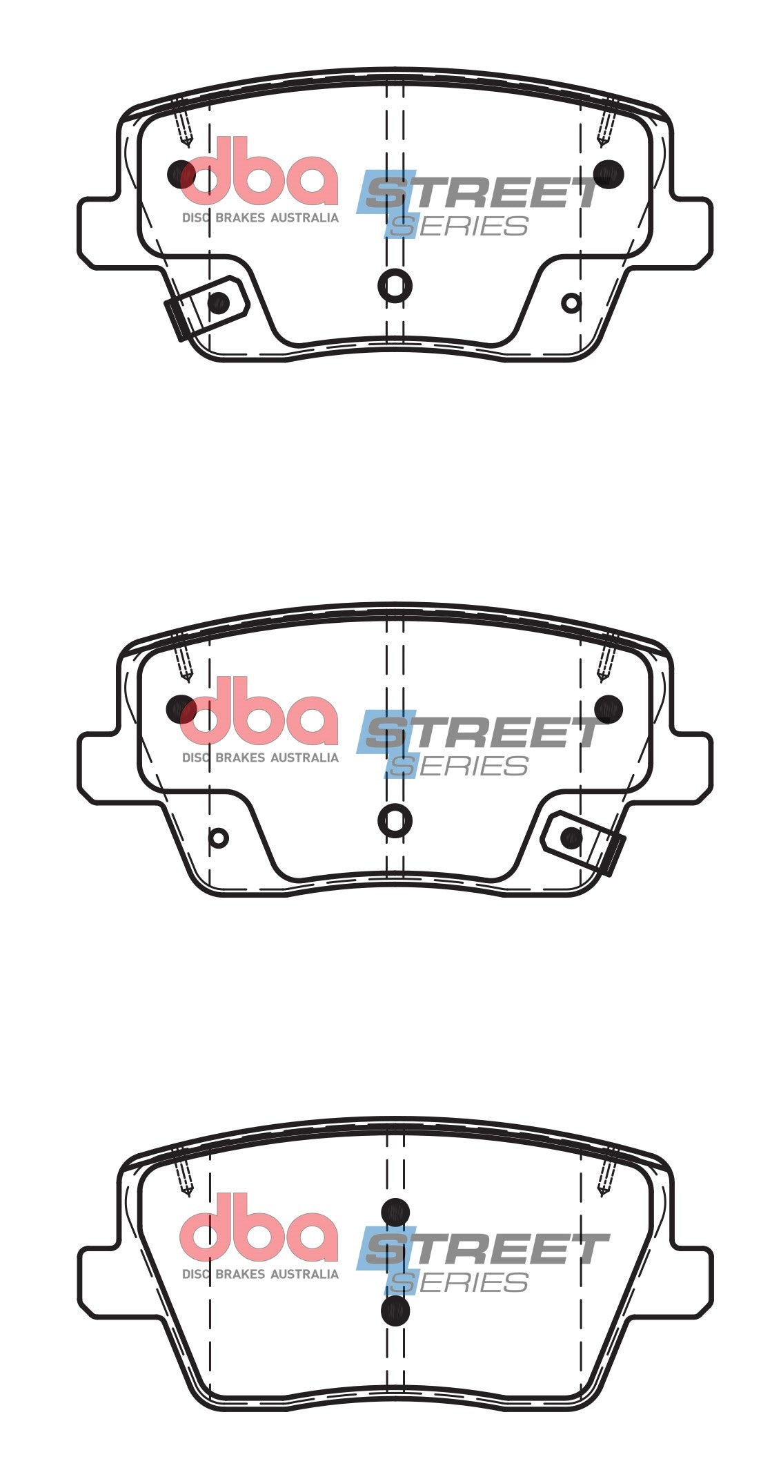 Ss Street Series Brake Pads Hyundai I30N/VELOSTER 2018/KONA N 2021 On Rear DB15013SS - DBA