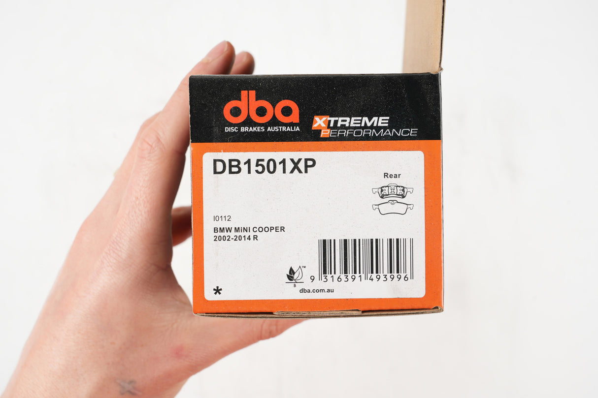 Xp Performance Brake Pads Bmw Mini Cooper 2002-2014 Rear(suits Wear Sensor DBAWS1017 DBAWS1039 ) DB1501XP - DBA