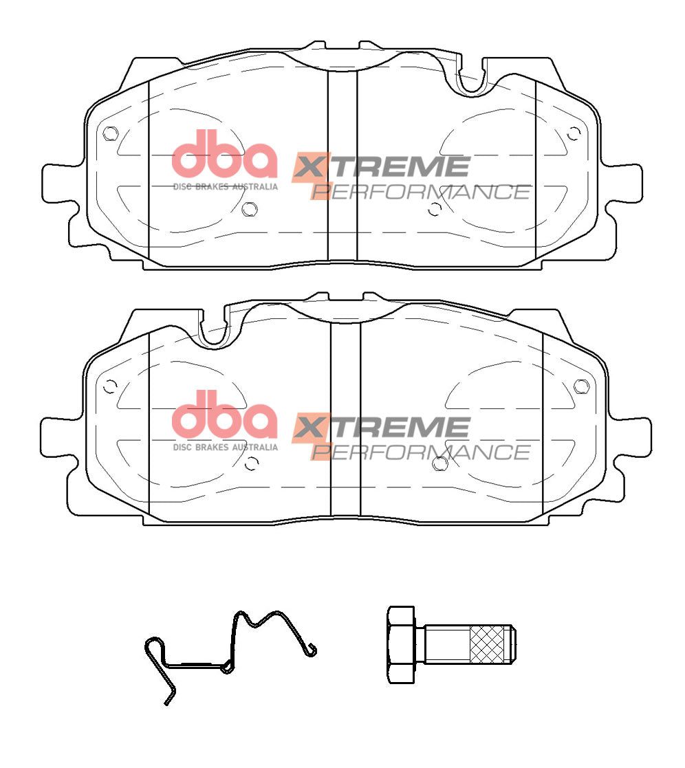 Xp Performance Brake Pads Audi Q7 2016 On Front(suits Wear Sensor DBAWS1123 DBAWS1126 ) DB15030XP - DBA