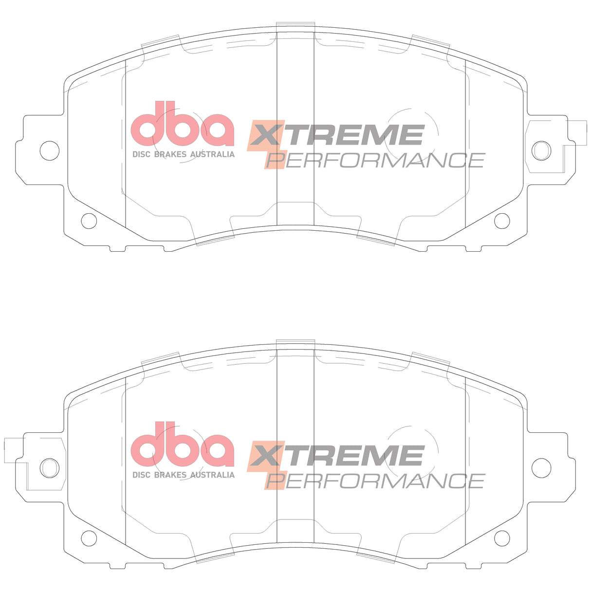 Xp Xtreme Performance Brake Pads Subaru Imprezza Fb/Forrester 2.5 FB20 FB25 Sti 2018 On Front DB15042XP - DBA