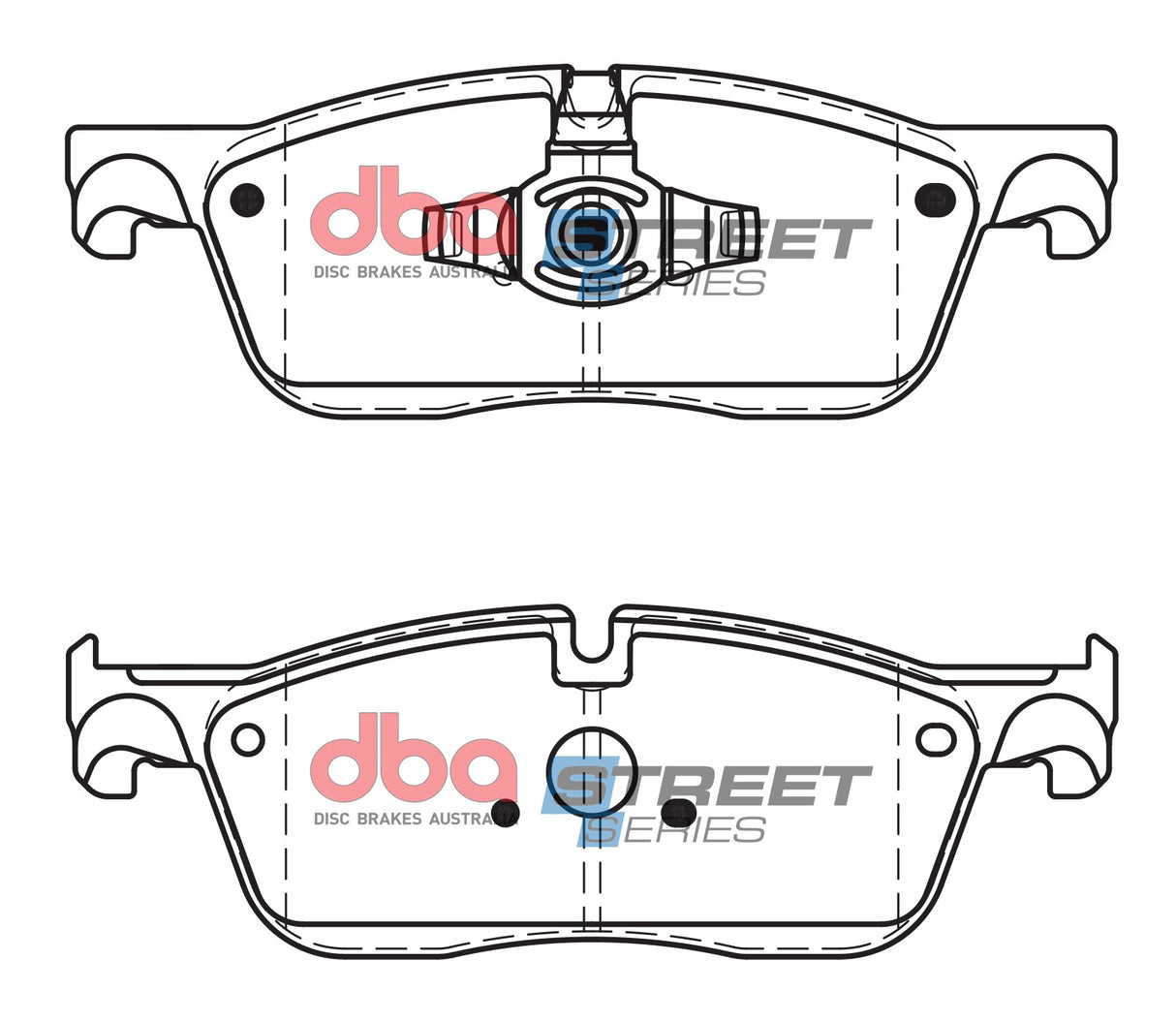 Ss Street Series Brake Pads Land Rover Discovery St/Range Rover St L550/L551/L560 2018 On -> Front DB15058SS - DBA
