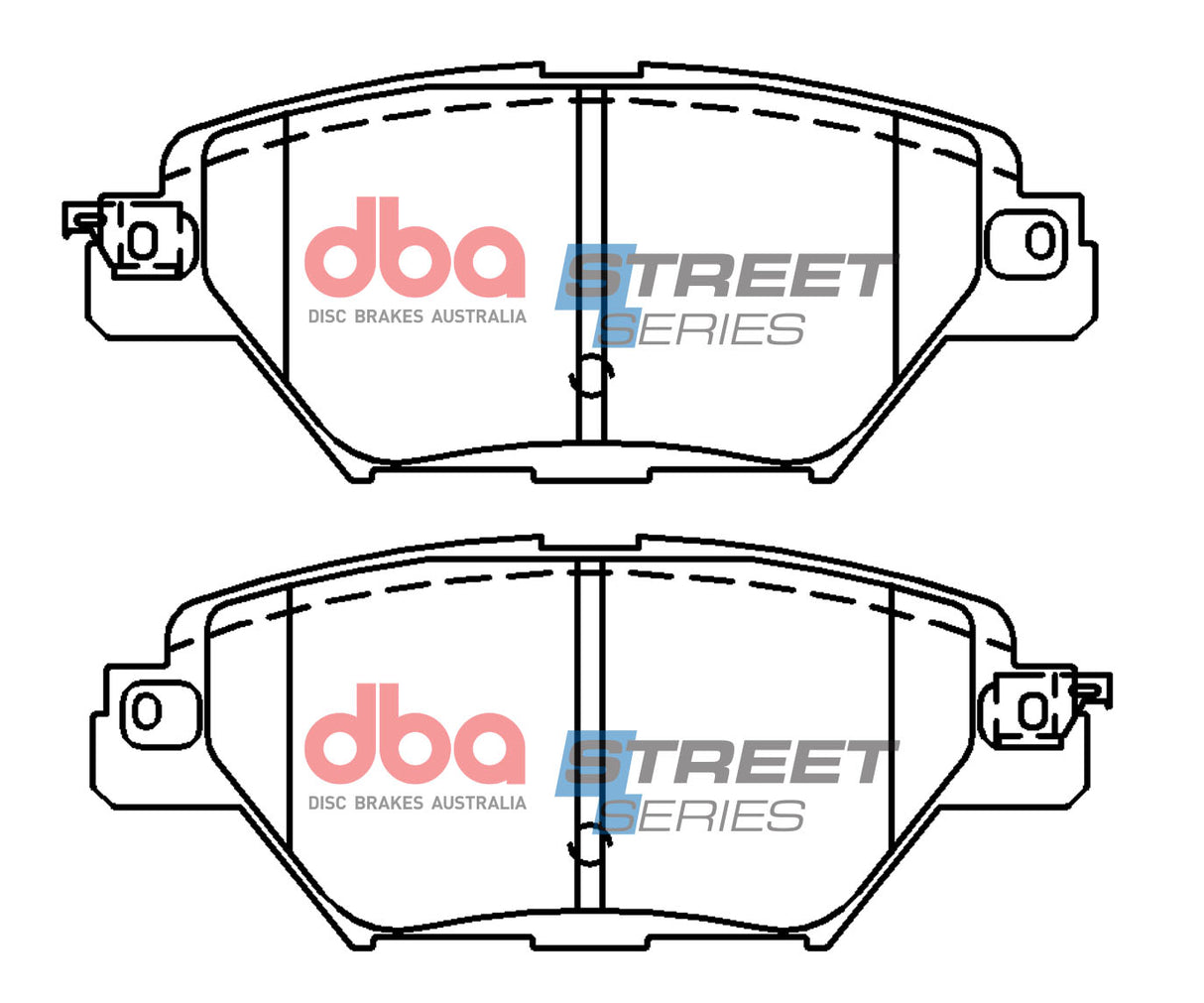 Ss Street Series Brake Pads Mazda Cx 9 Py 2.5L TC2 TC4 2016 -> Rear DB15076SS - DBA