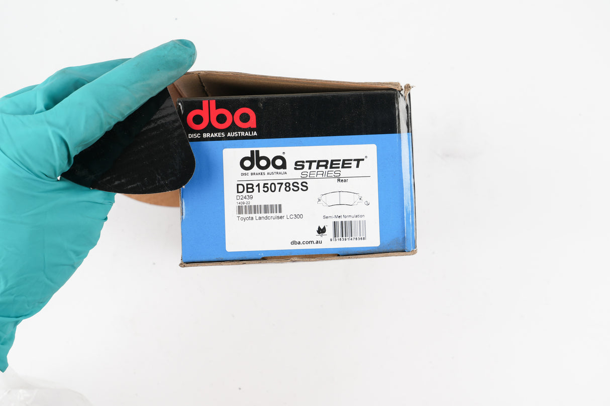 Ss Street Series Brake Pads Toyota Landcruiser LC300 Series 2022 -> Rear DB15078SS - DBA