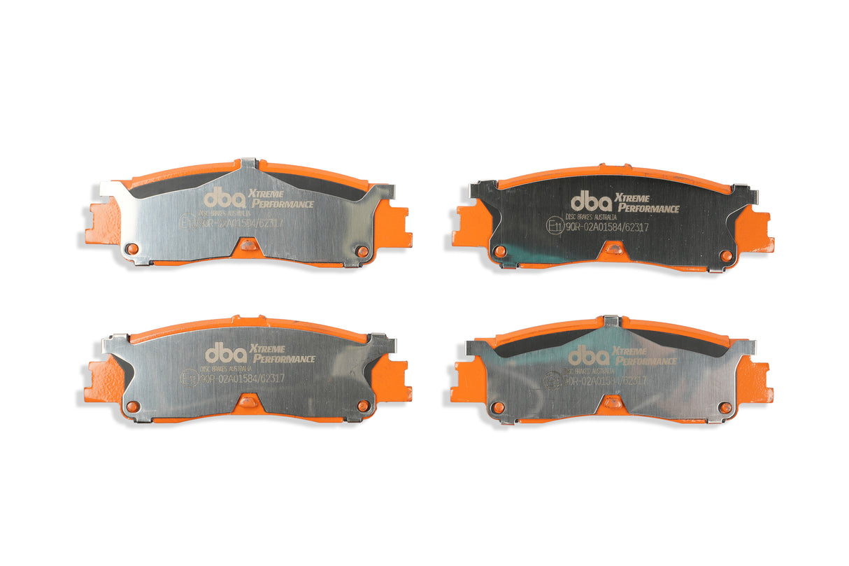 Xp Xtreme Performance Brake Pads Toyota Landcruiser 300 Series 2022 -> Rear With Shims Clips And Abutment Clips DB15078XP - DBA