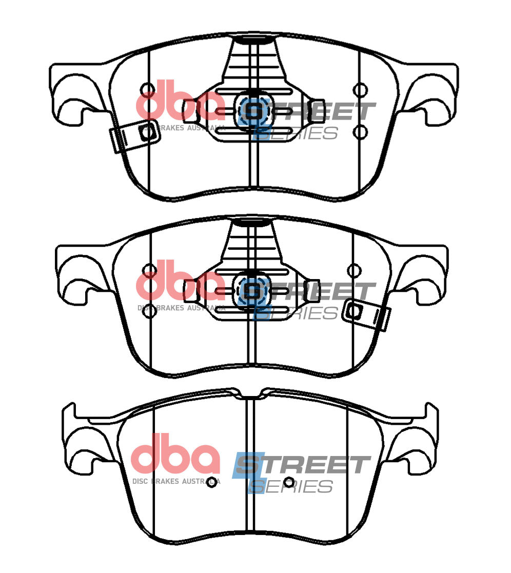 Ss Street Series Brake Pads Ford Focus 1.5L 2018 -> Front DB15088SS - DBA