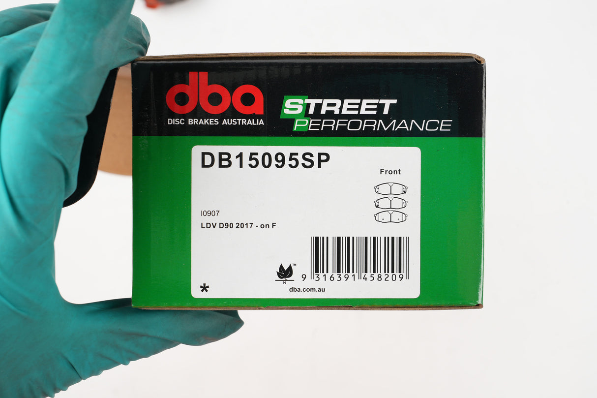 Sp Street Performance Brake Pads LDV 2.5L Diesel 2020 -> Front DB15095SP - DBA