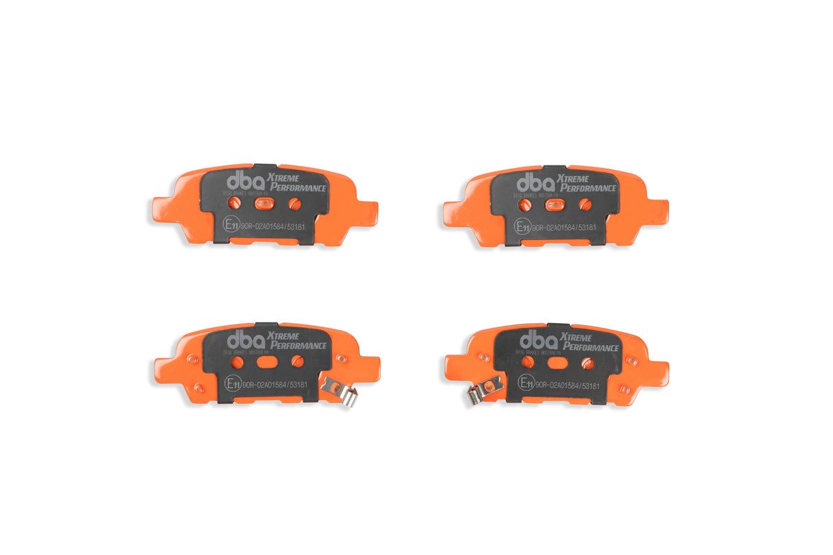 Xp Performance Brake Pads Nissan 350Z G35 X Trail Dualis Maxima Rear DB1509XP - DBA
