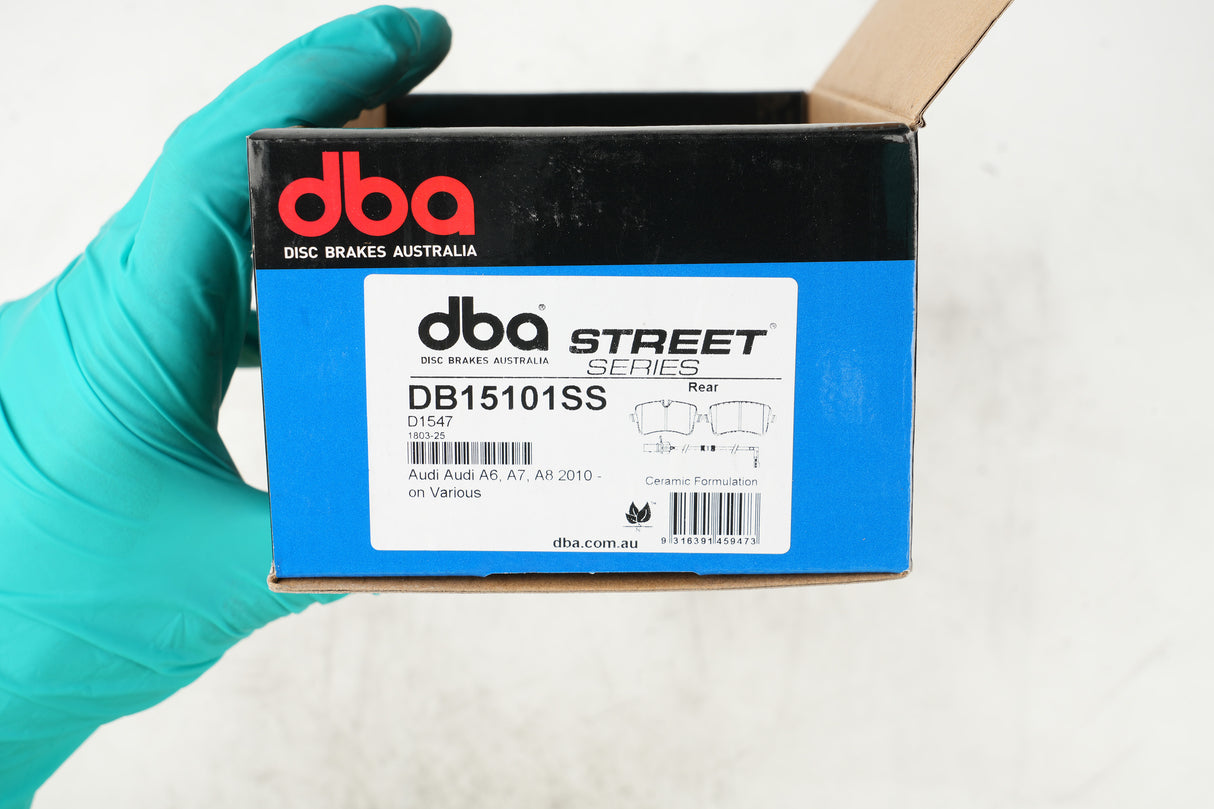 Ss Street Series Brake Pads Audi A6/A7/A8 2010 -> Rear(suits Wear Sensor DBAWS1121 DBAWS1127 DBAWS1128 ) DB15101SS - DBA