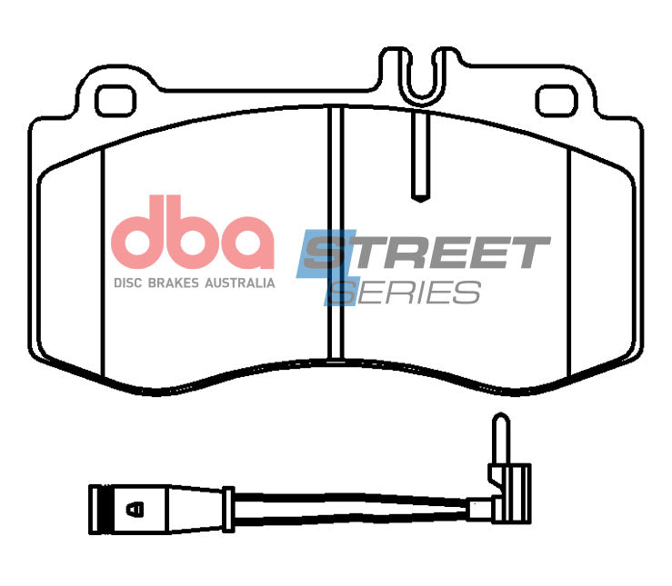 Ss Street Series Brake Pads Mercedes-Benz Various 2011 -> Front DB15103SS - DBA