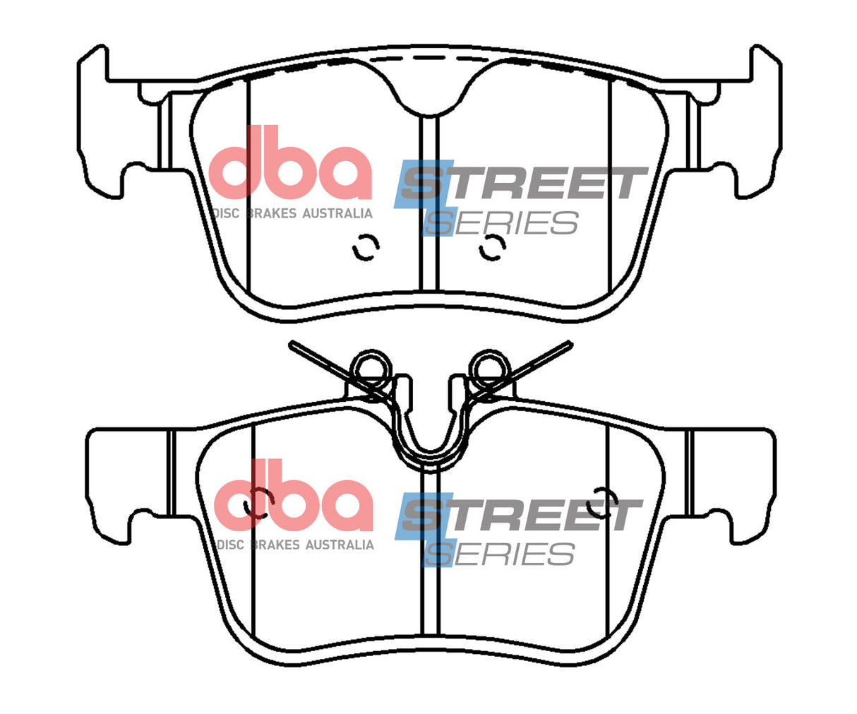Ss Street Series Brake Pads Volvo XC60 2017 -> Rear DB15117SS - DBA