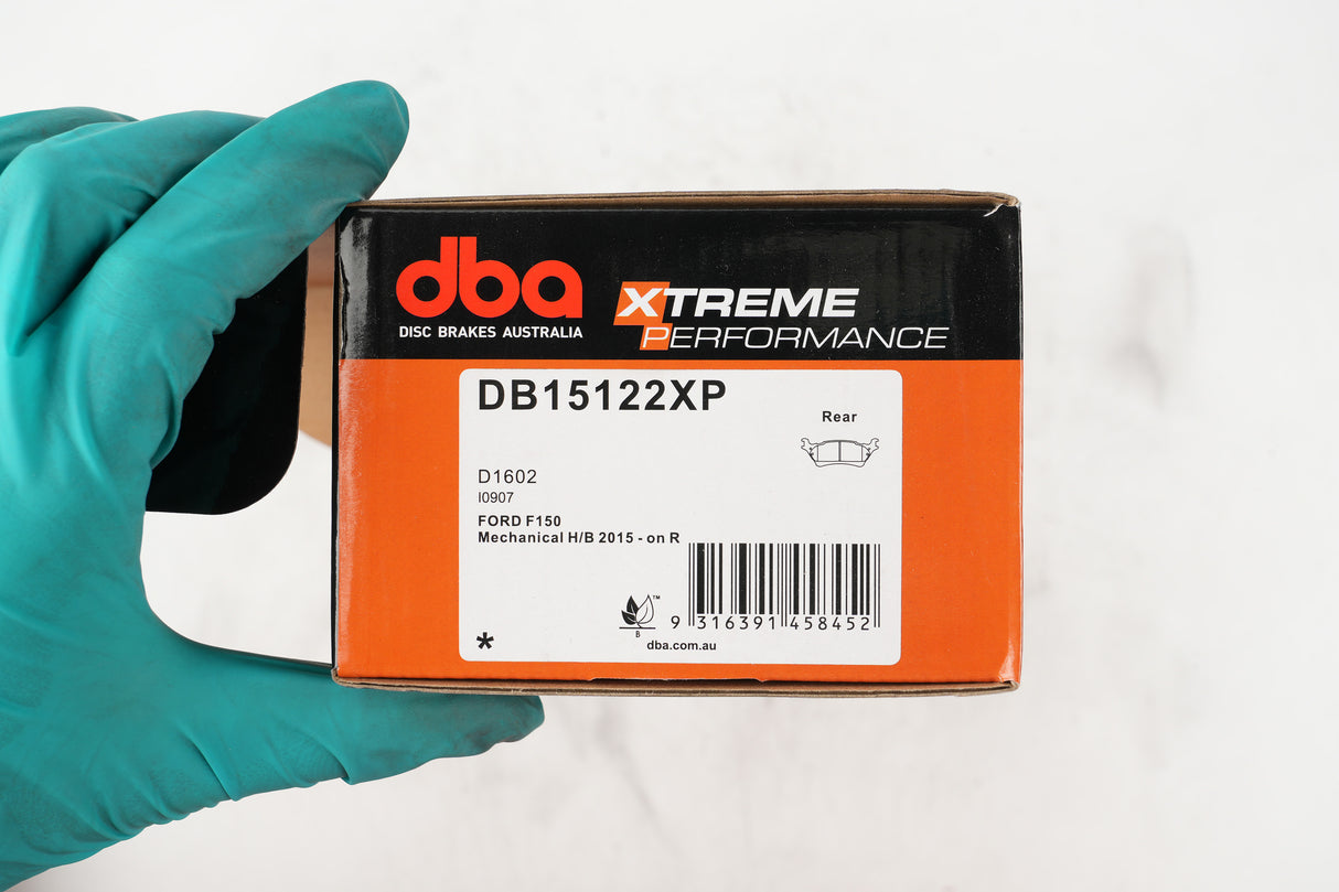 Xp Performance Brake Pads Ford F150 Mechanical H/B 2015 -> Rear DB15122XP - DBA