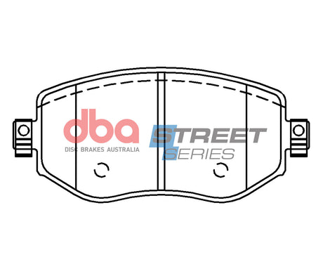 Front Street Series Brake Pads DB15130SS - DBA | Universal Auto Spares