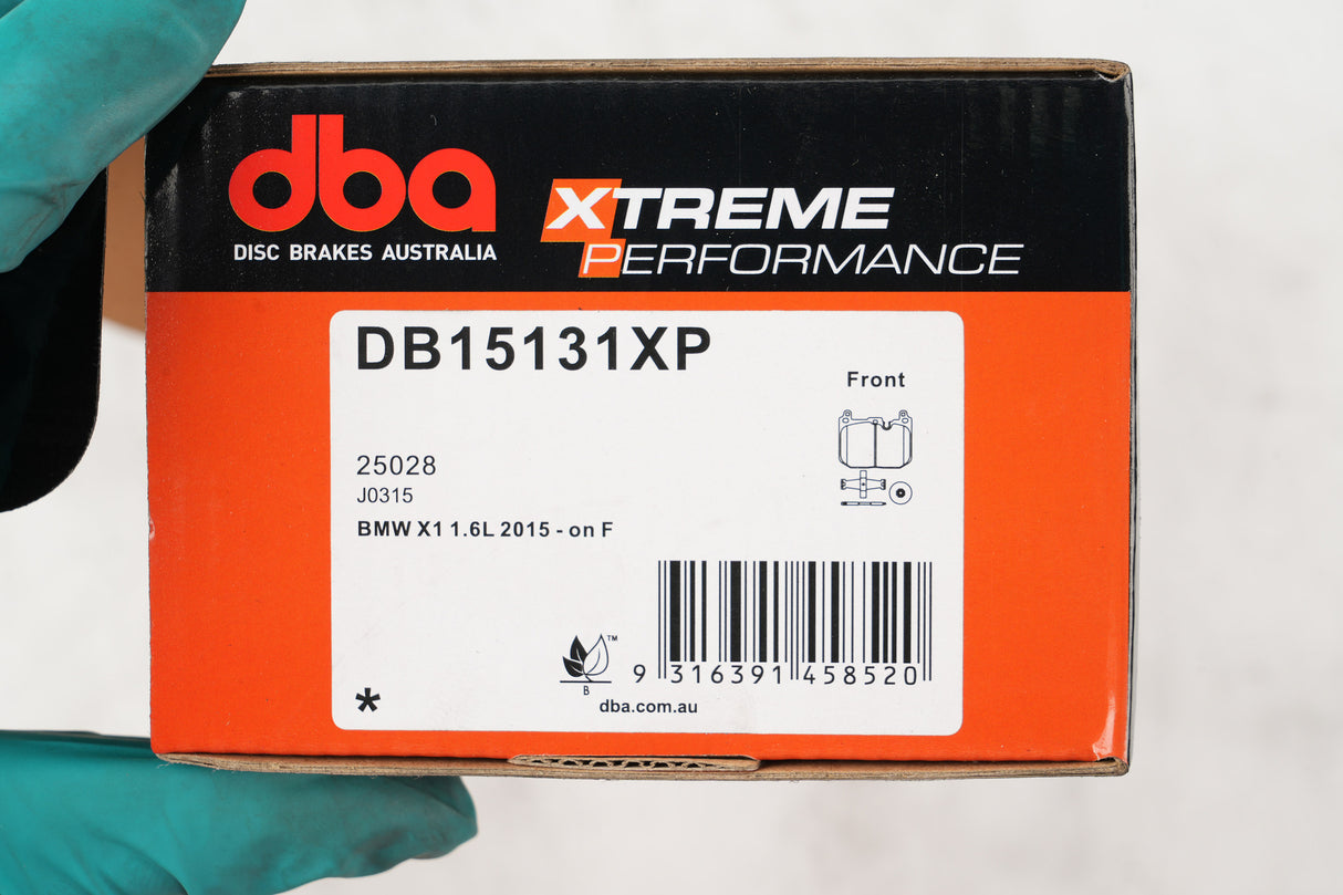 Xp Performance Brake Pads Bmw X1 1.6L 2014 On F(suits Wear Sensor DBAWS1066 DBAWS1068 ) DB15131XP - DBA