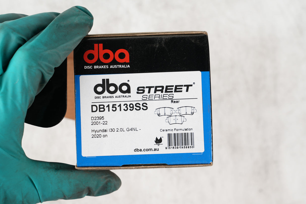 Ss Street Series Brake Pads Hyundai I30 2.0L G4NL 2020 On Rear DB15139SS - DBA