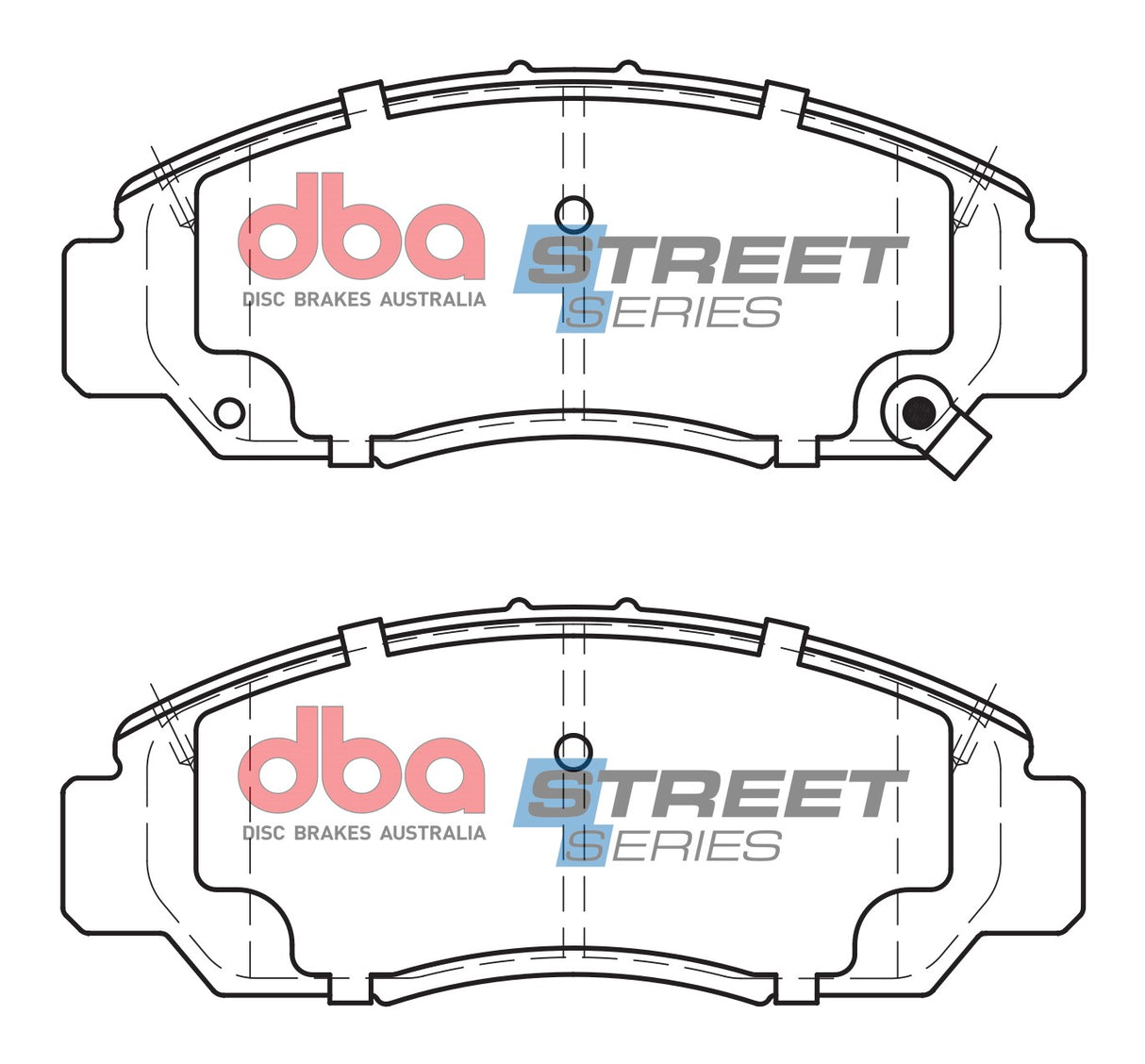 Ss Street Series Brake Pads Honda 2003-2014 Front DB1515SS - DBA