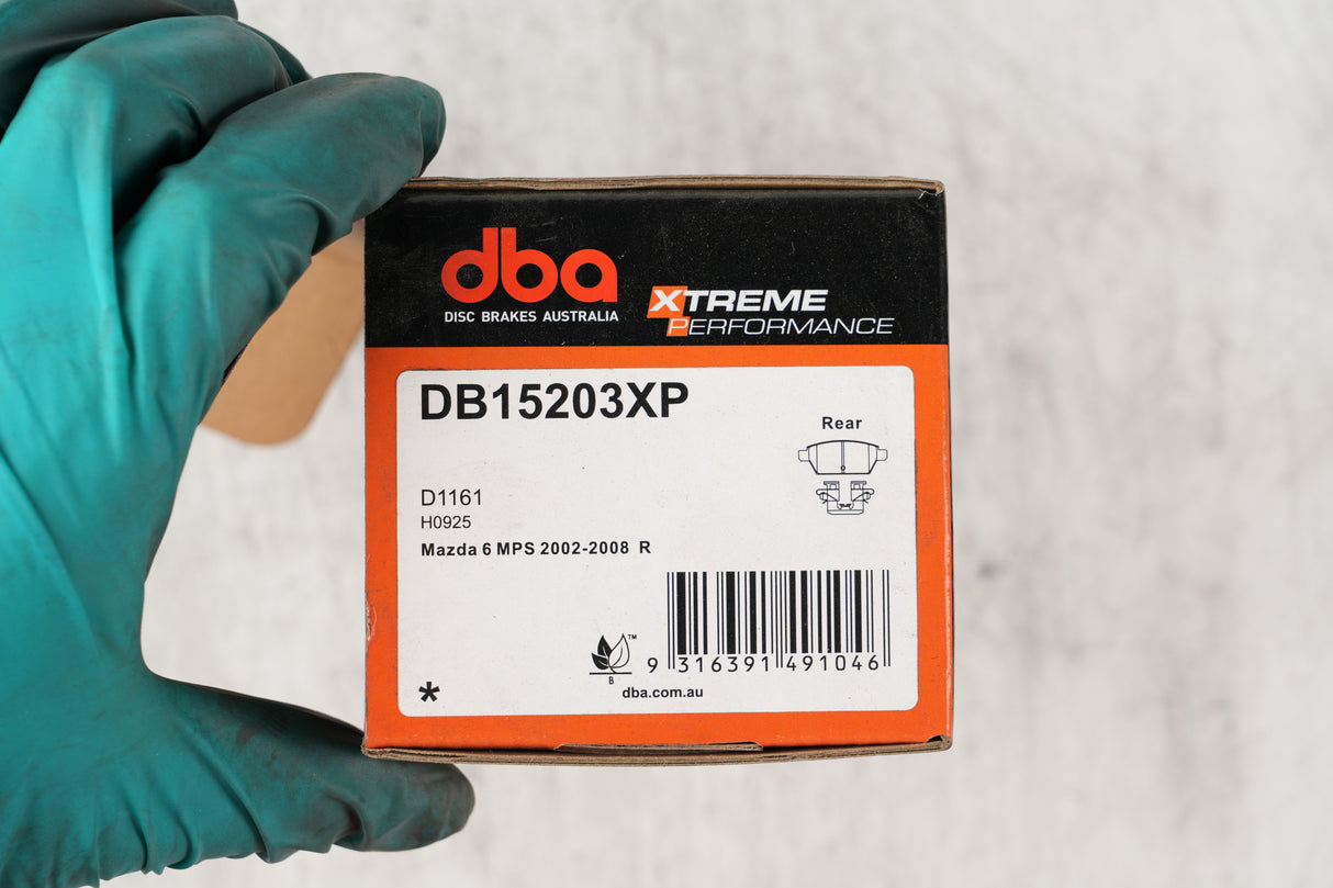 Xp Performance Brake Pads Mazda 6 Mps 2002-2008 Rear DB15203XP - DBA