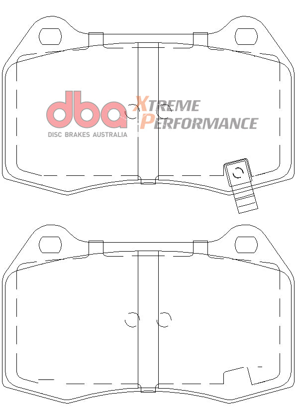 Xp Performance Brake Pads Nissan 350Z & Skyline 1990-2009 Front R90 Approved DB1520XP - DBA
