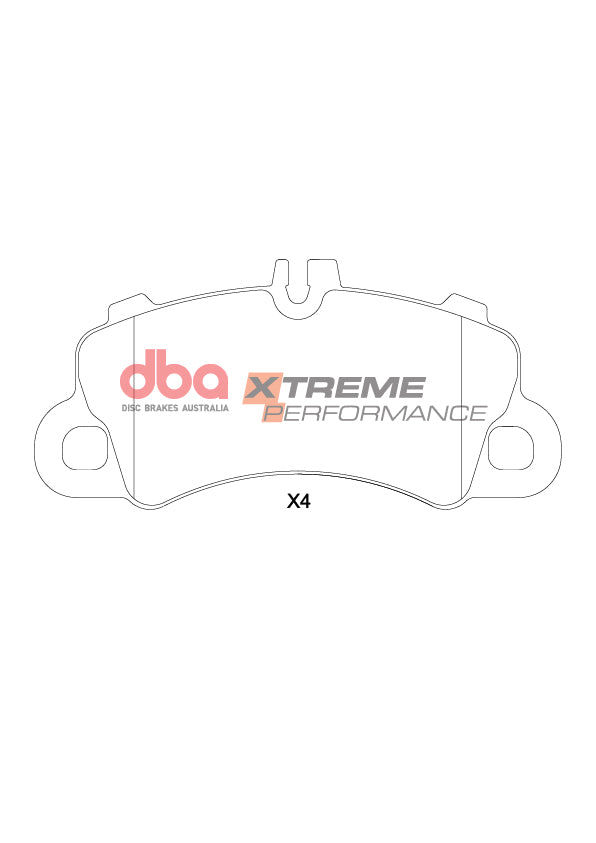 Xp Performance Brake Padsporsche Cayenne 9YA 9YB DCAB1LC & 1ZN 324KW & 250KW 2018 Front DB15279XP - DBA